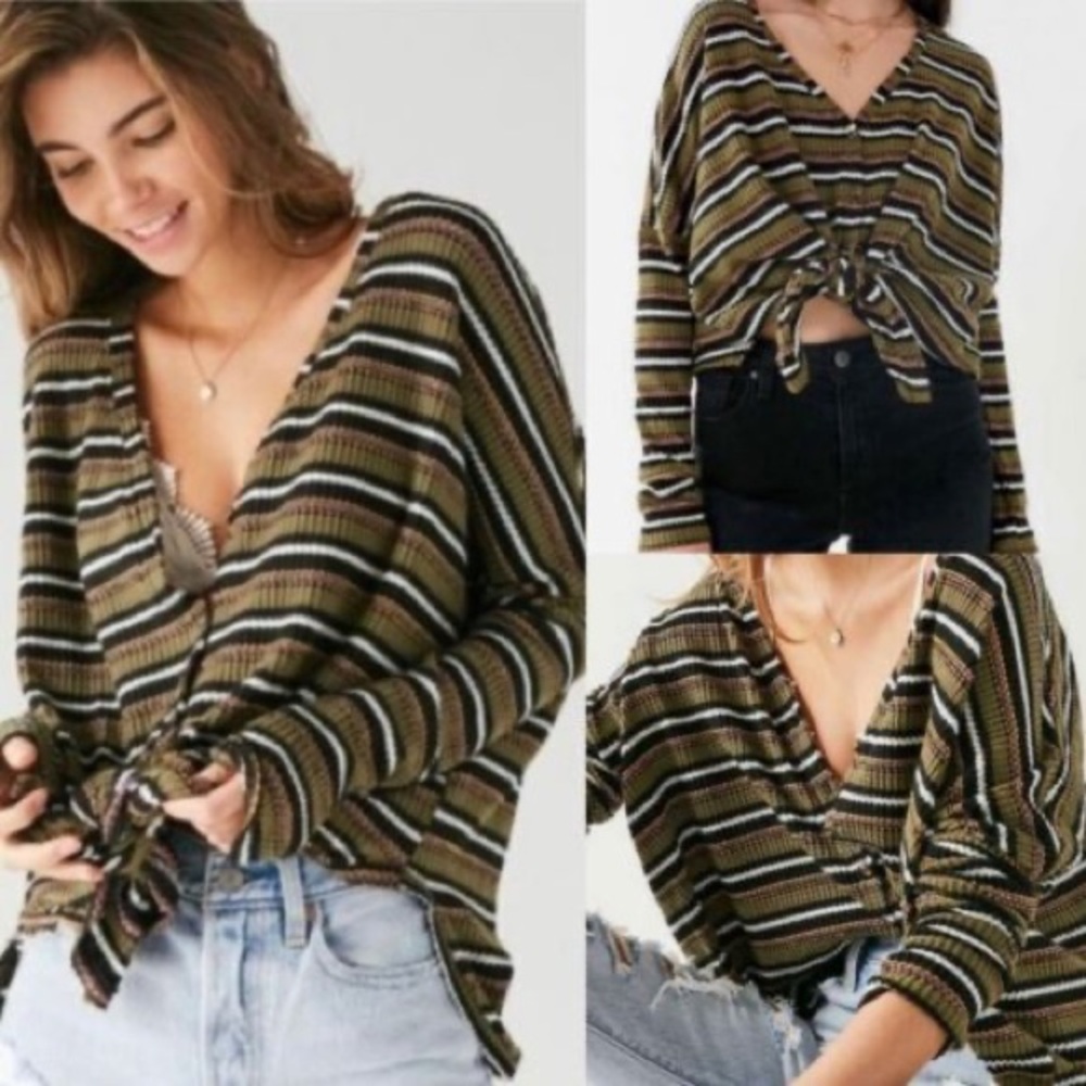 Out from under UO Jojo thermal top